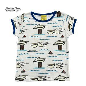 DUNS Sweden Sz 92 (2Y) Organic Pelican Tee Shirt